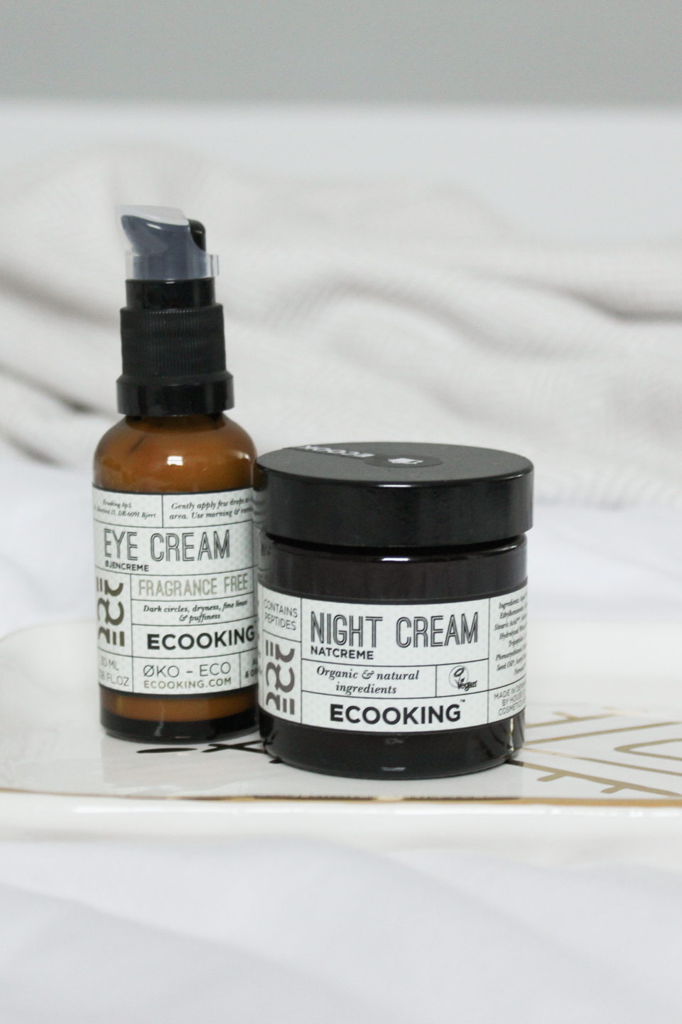 Two Ecooking skincare products
