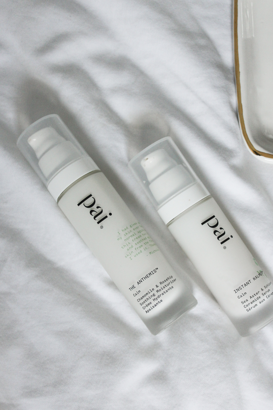 Pai Skincare products