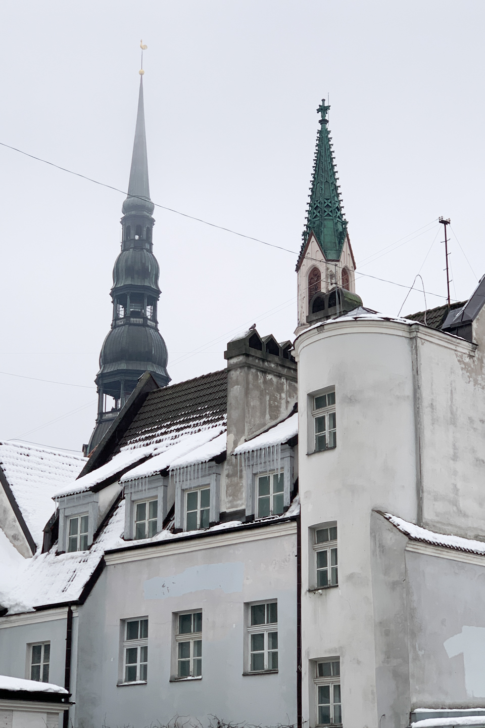 Rooftops in Riga, Latvia