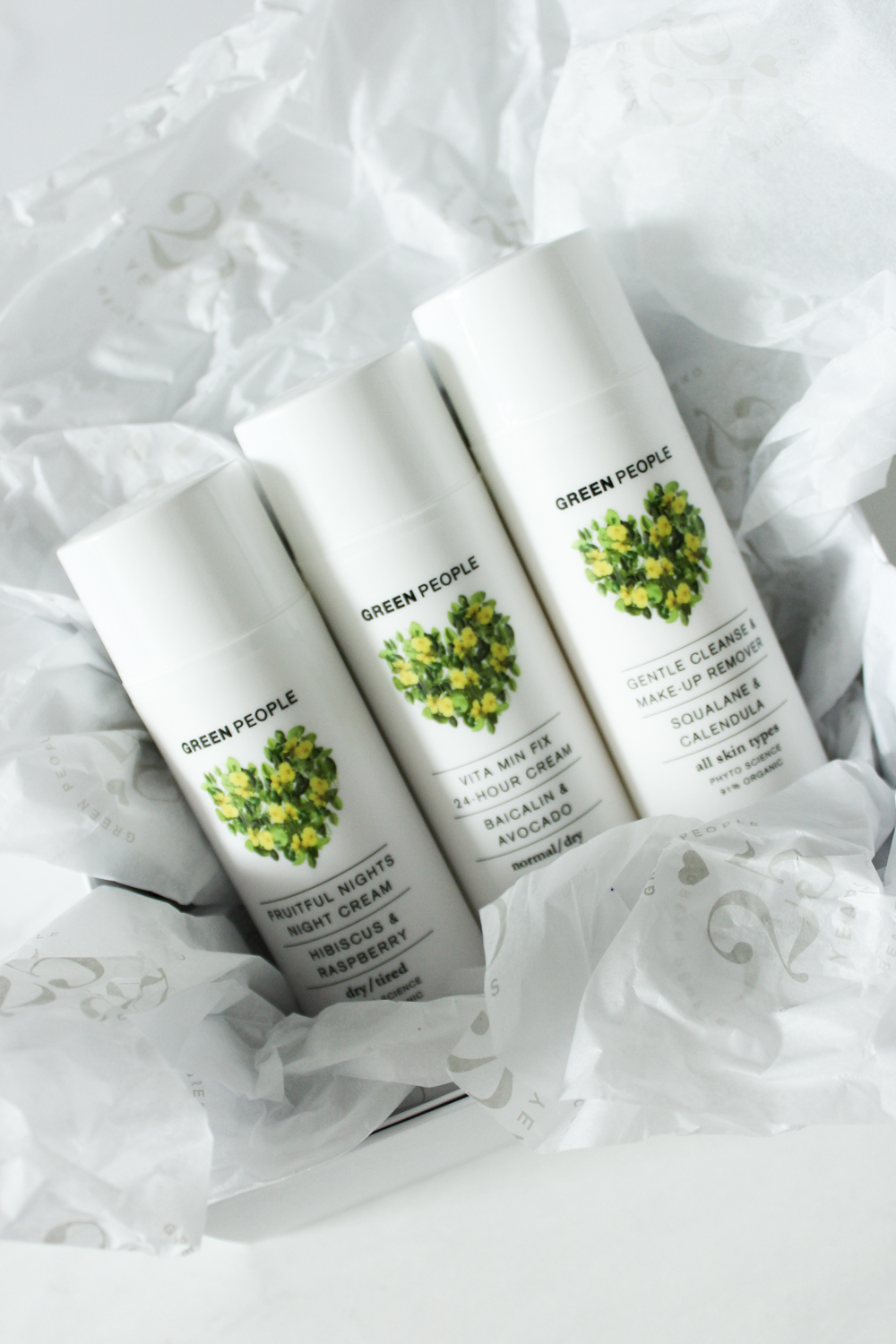 Green People Heritage Beauty Trio products