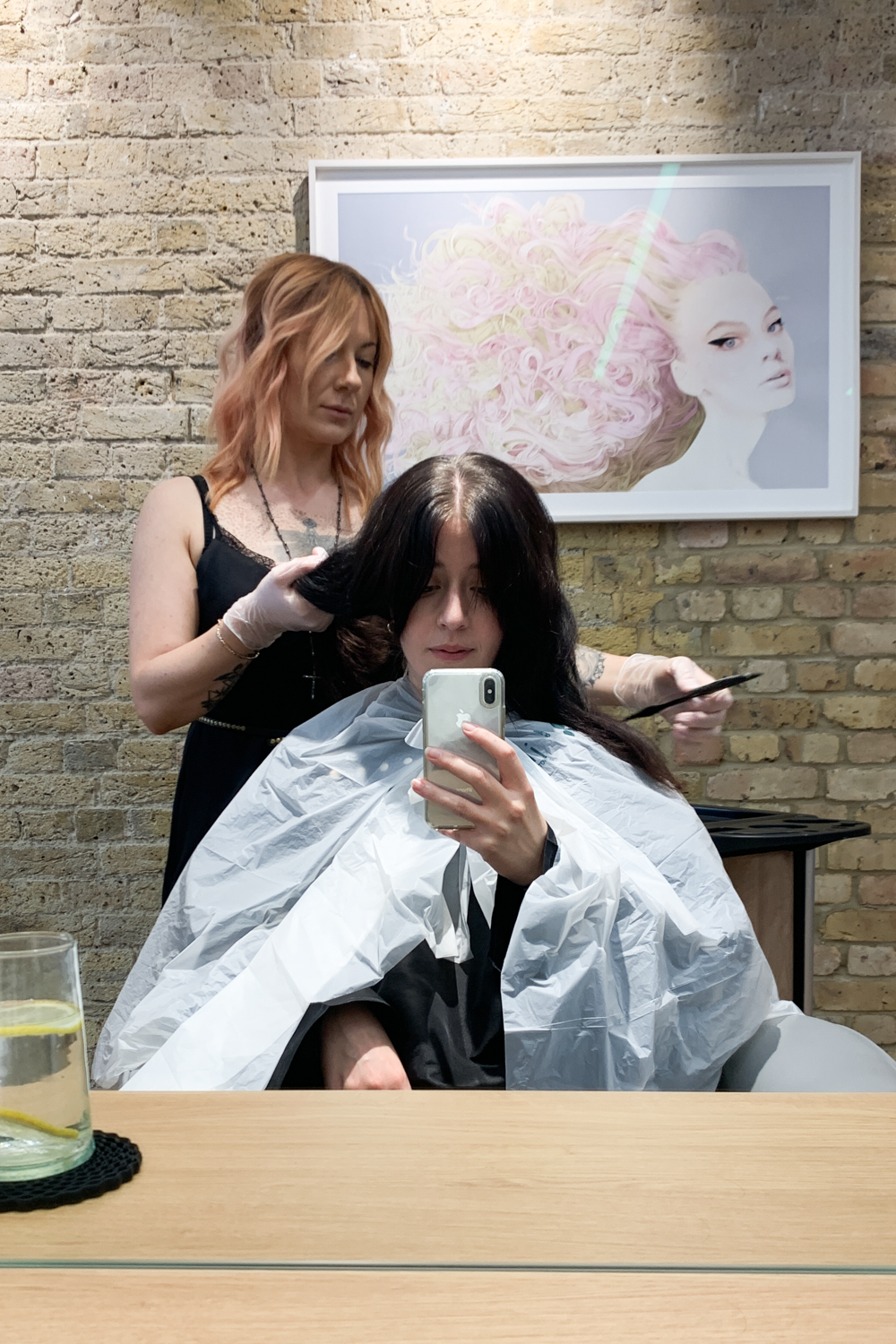 Maia Poly hairdressing at Neil Moodie Studio