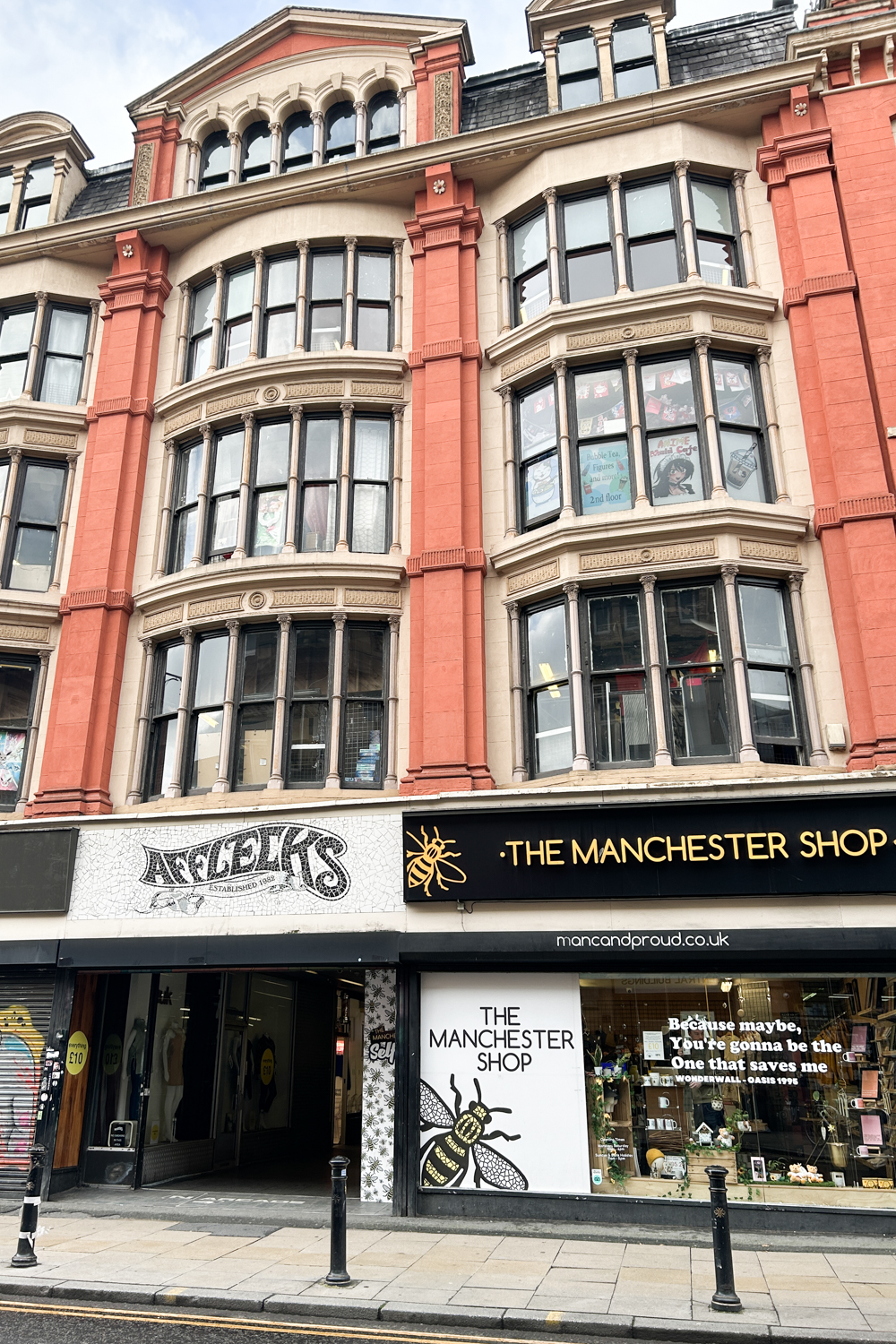 Exterior of Afflecks Manchester