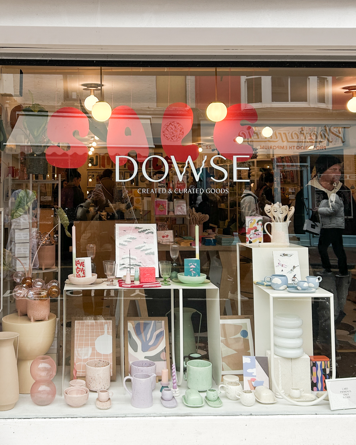 Window of Dowse Homewares Store