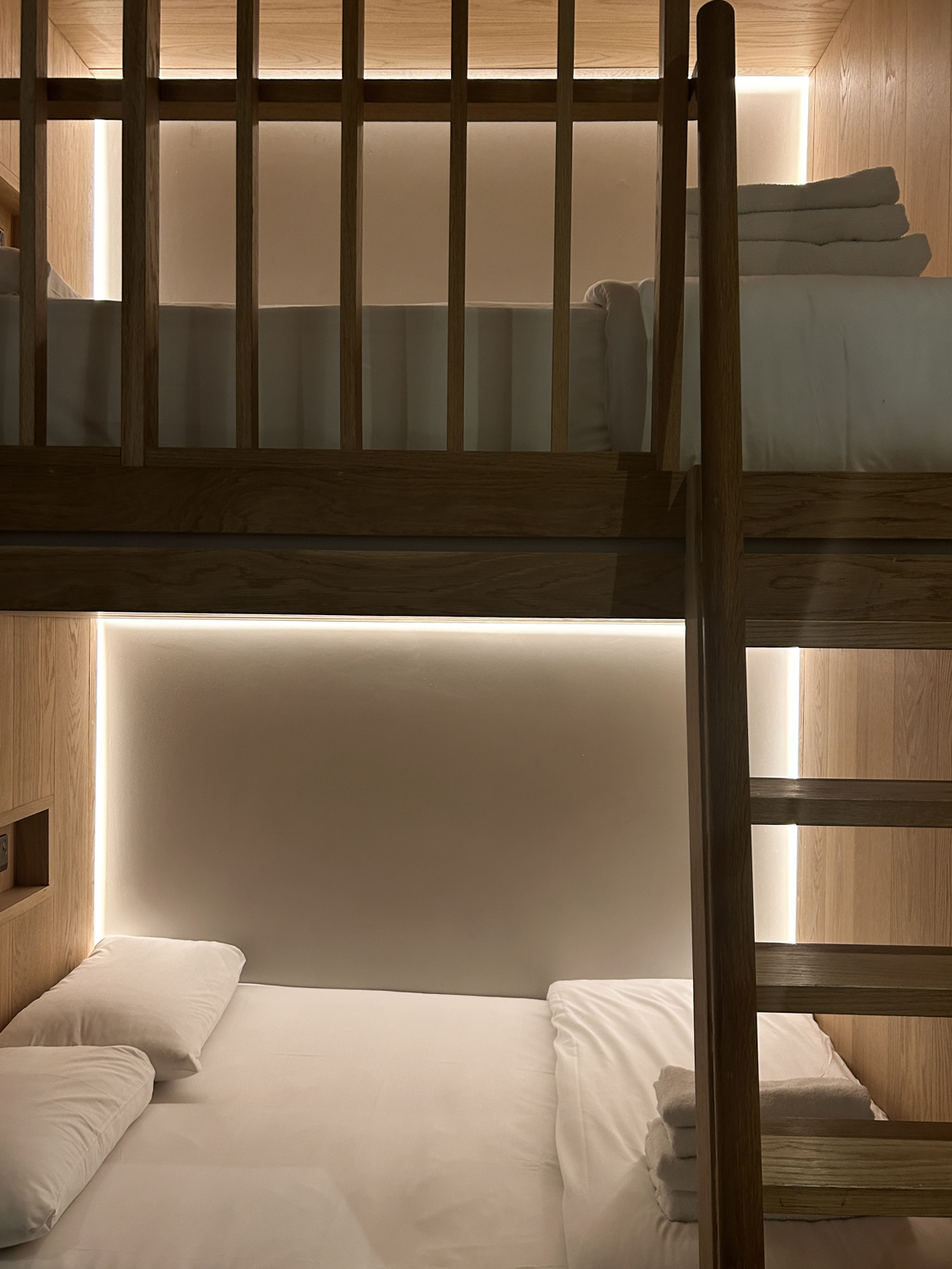 Double bunks at Zedwell Hotel