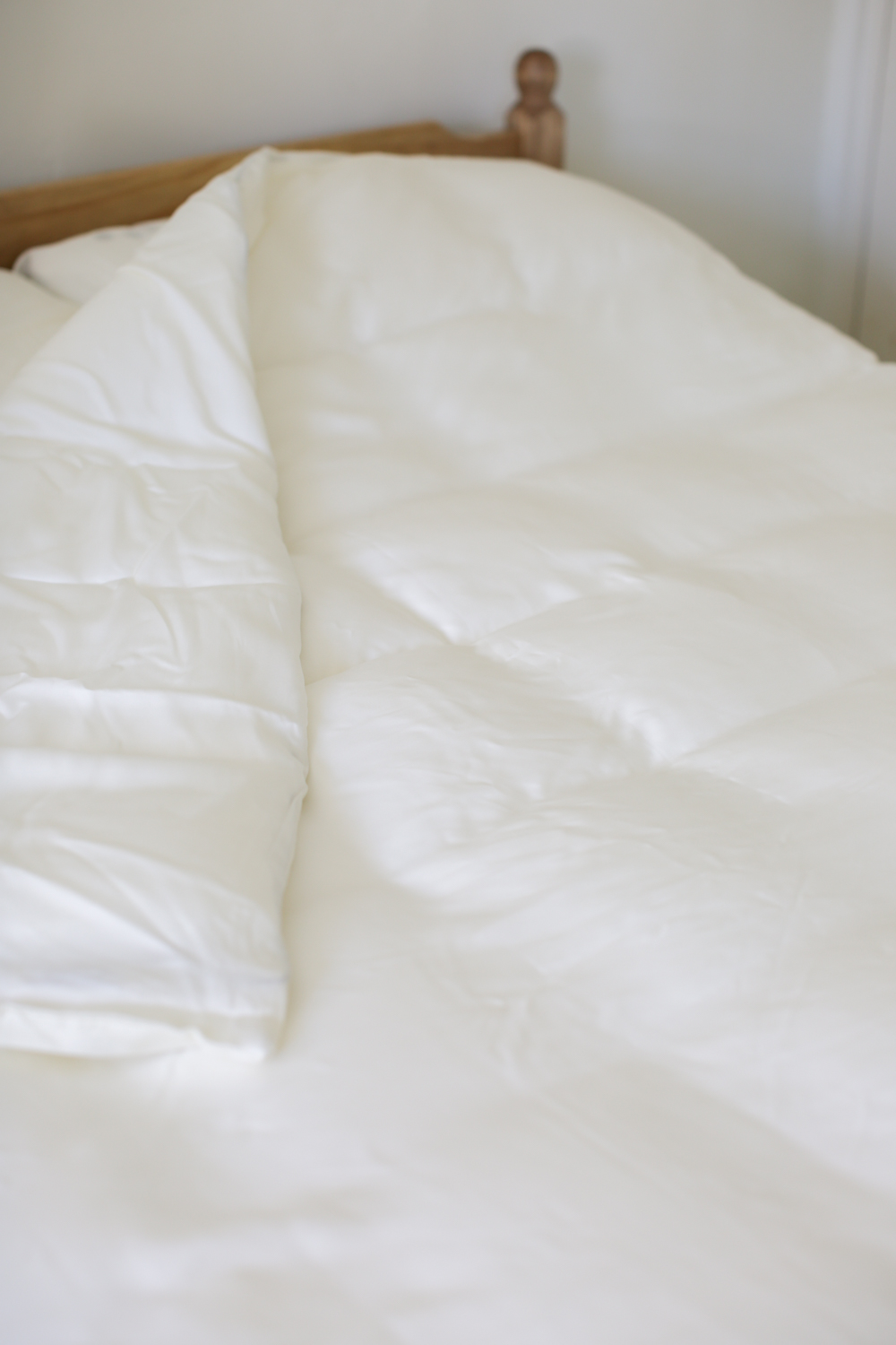 Close-up of Bamboo Lyocell Bedding shown on Duvet