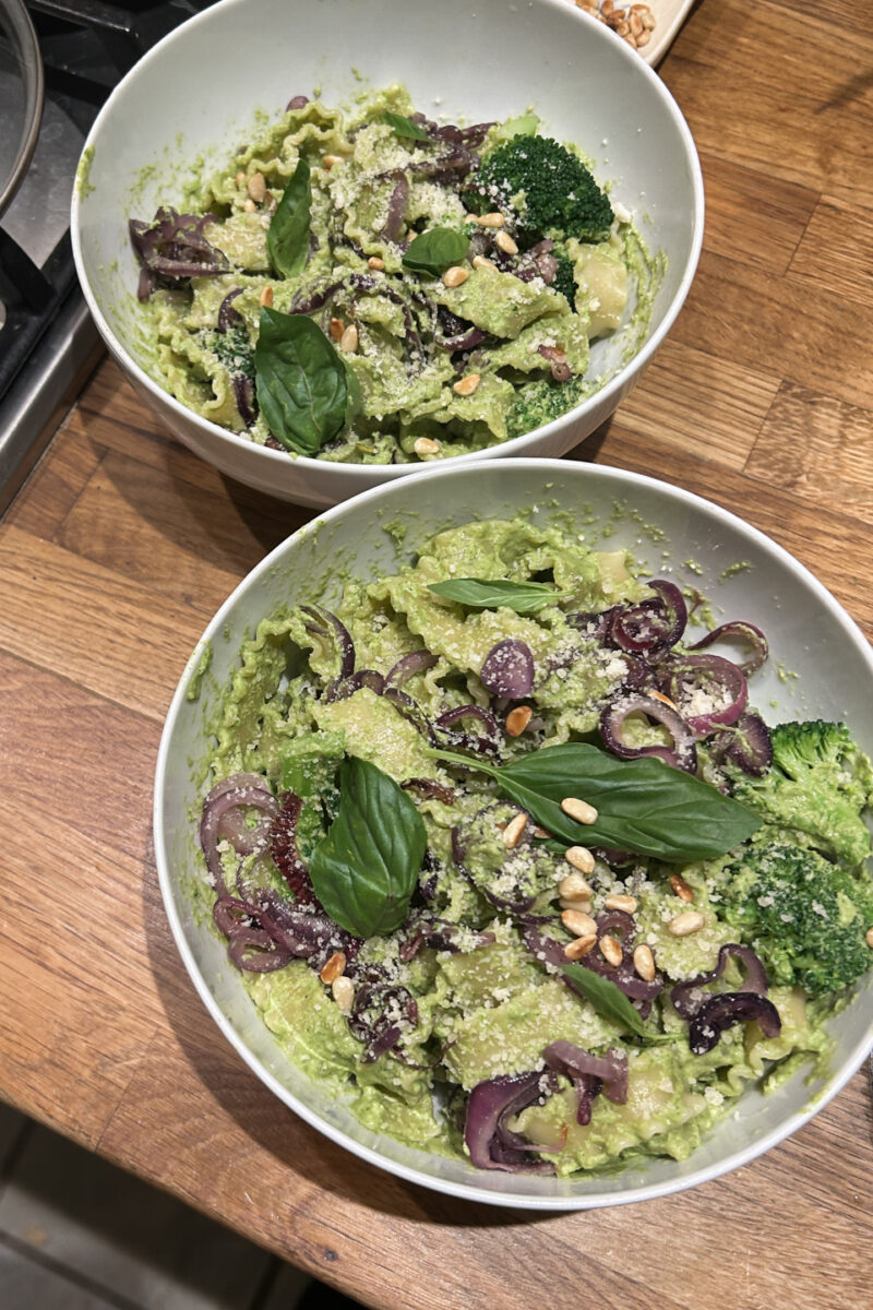 Broccoli Pesto Pasta Recipe