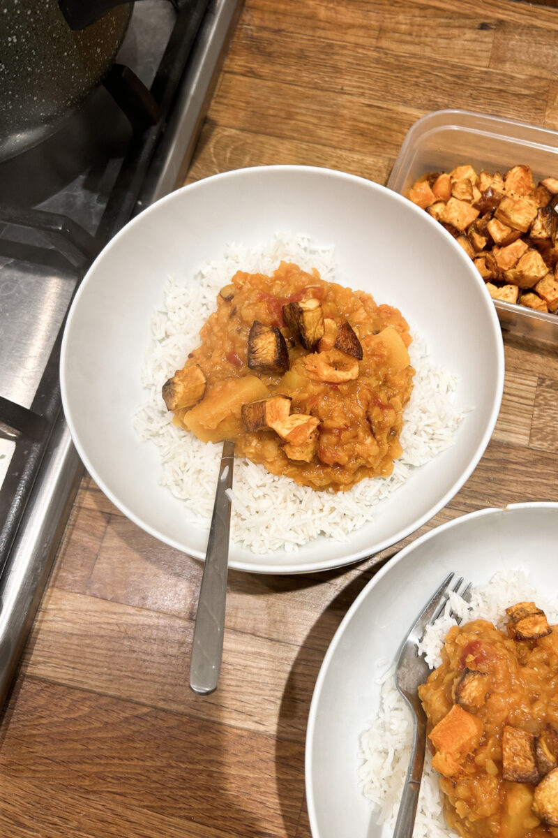 Butternut Squash & Lentil Dhal