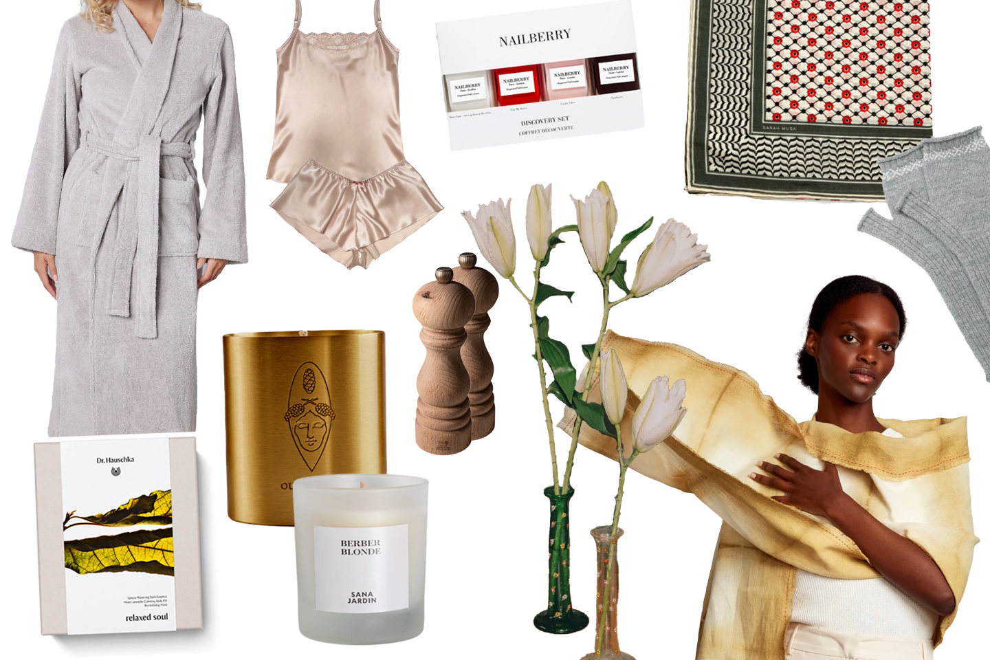 Collage of midrange gifts for peace