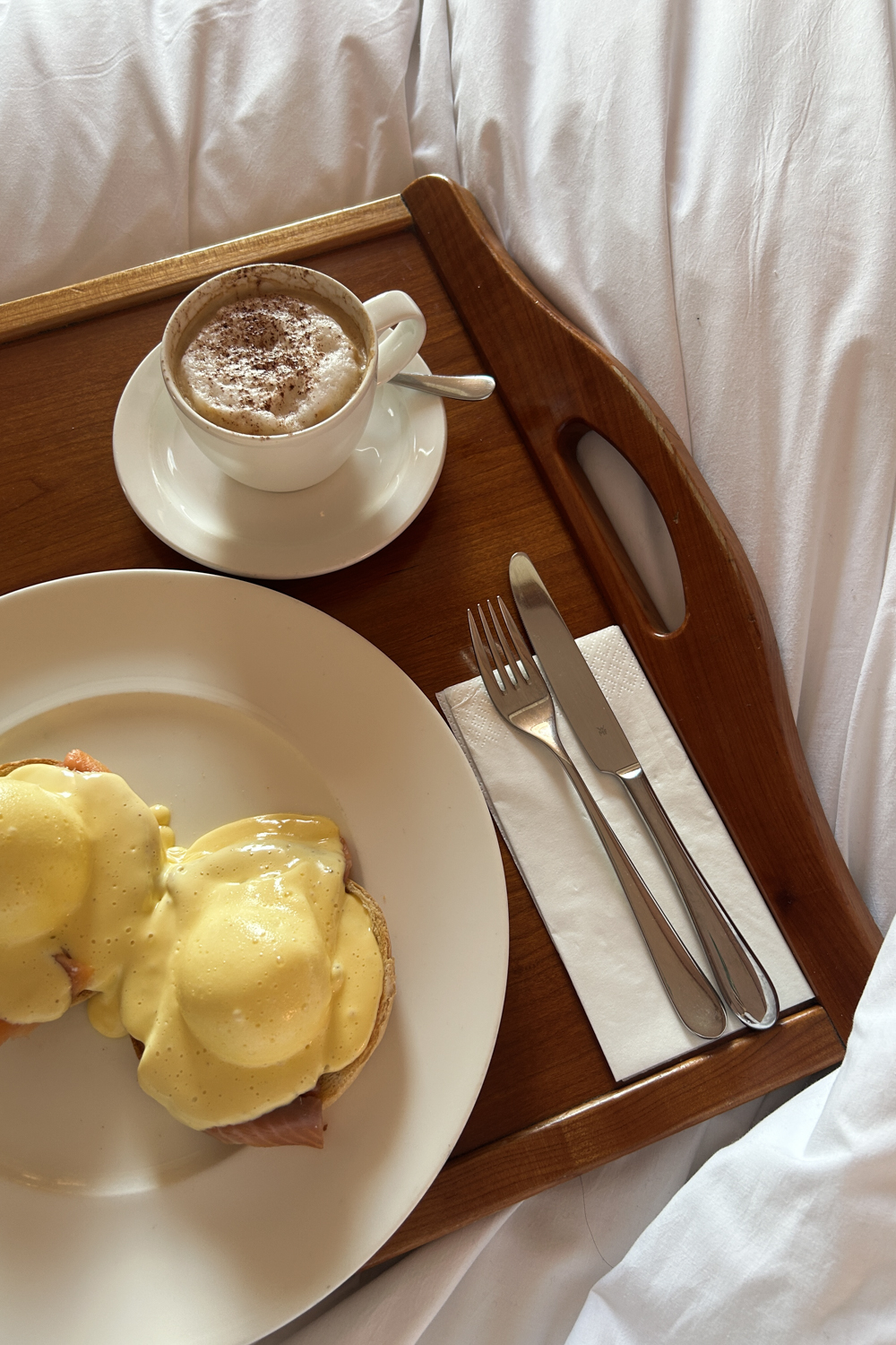 Room service breakfast