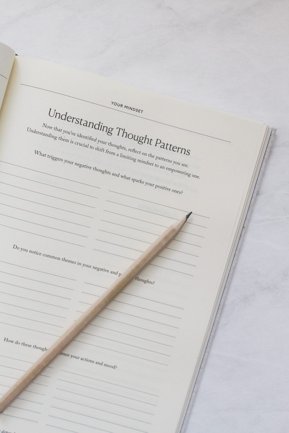 Example exercise in the journal