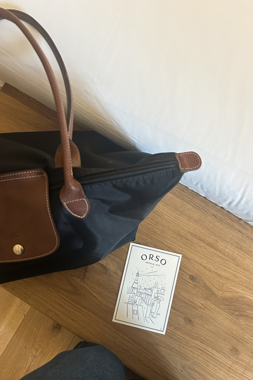 Checking into Hotel Ami