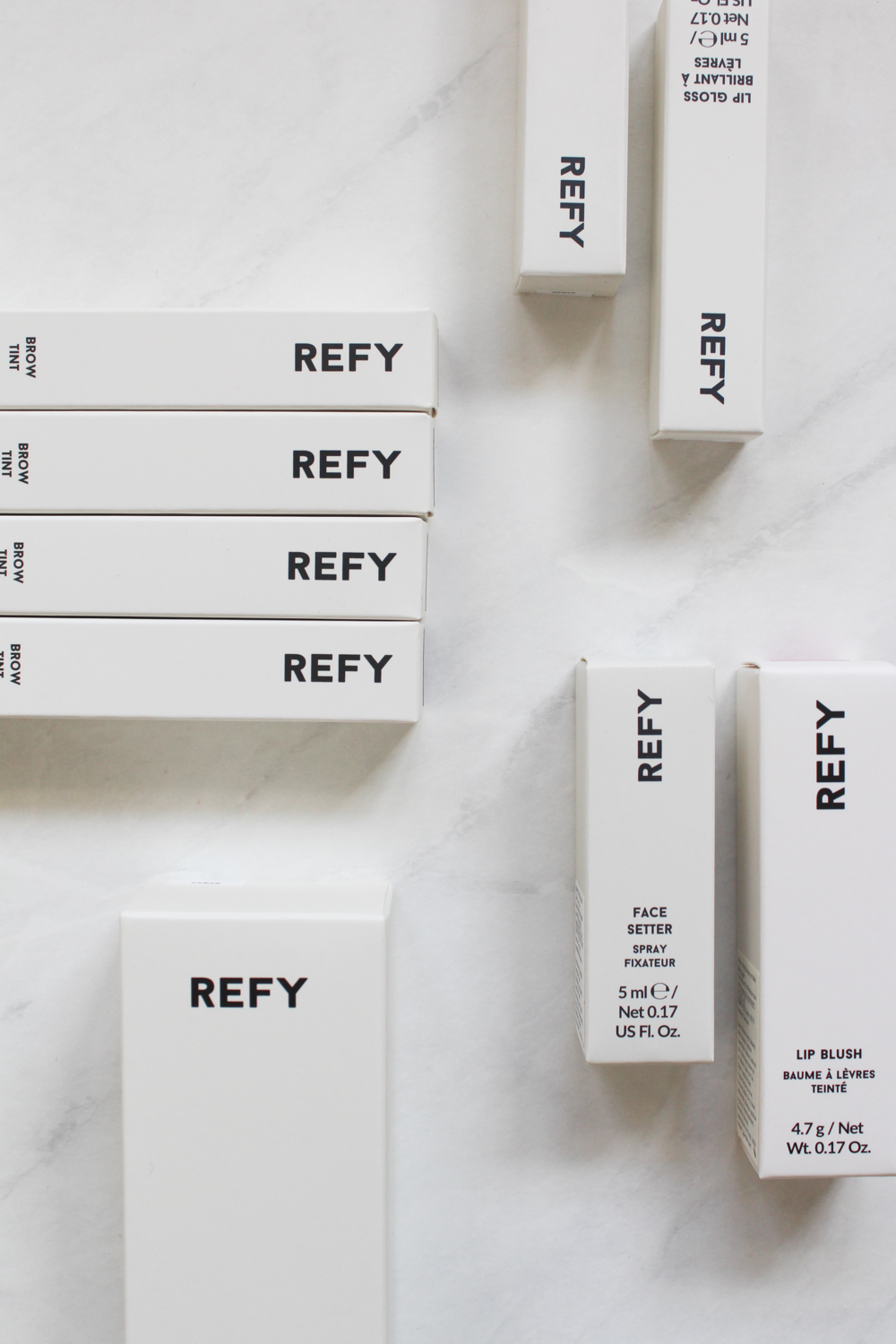 Refy Beauty product packaging