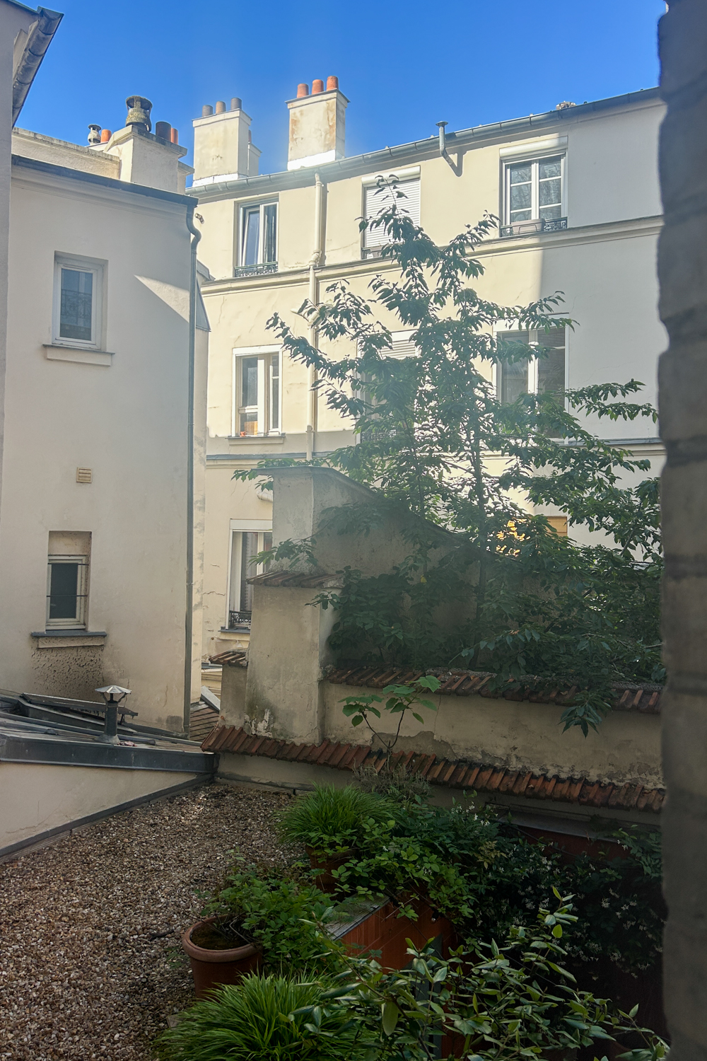 View from room in Hotel Ami
