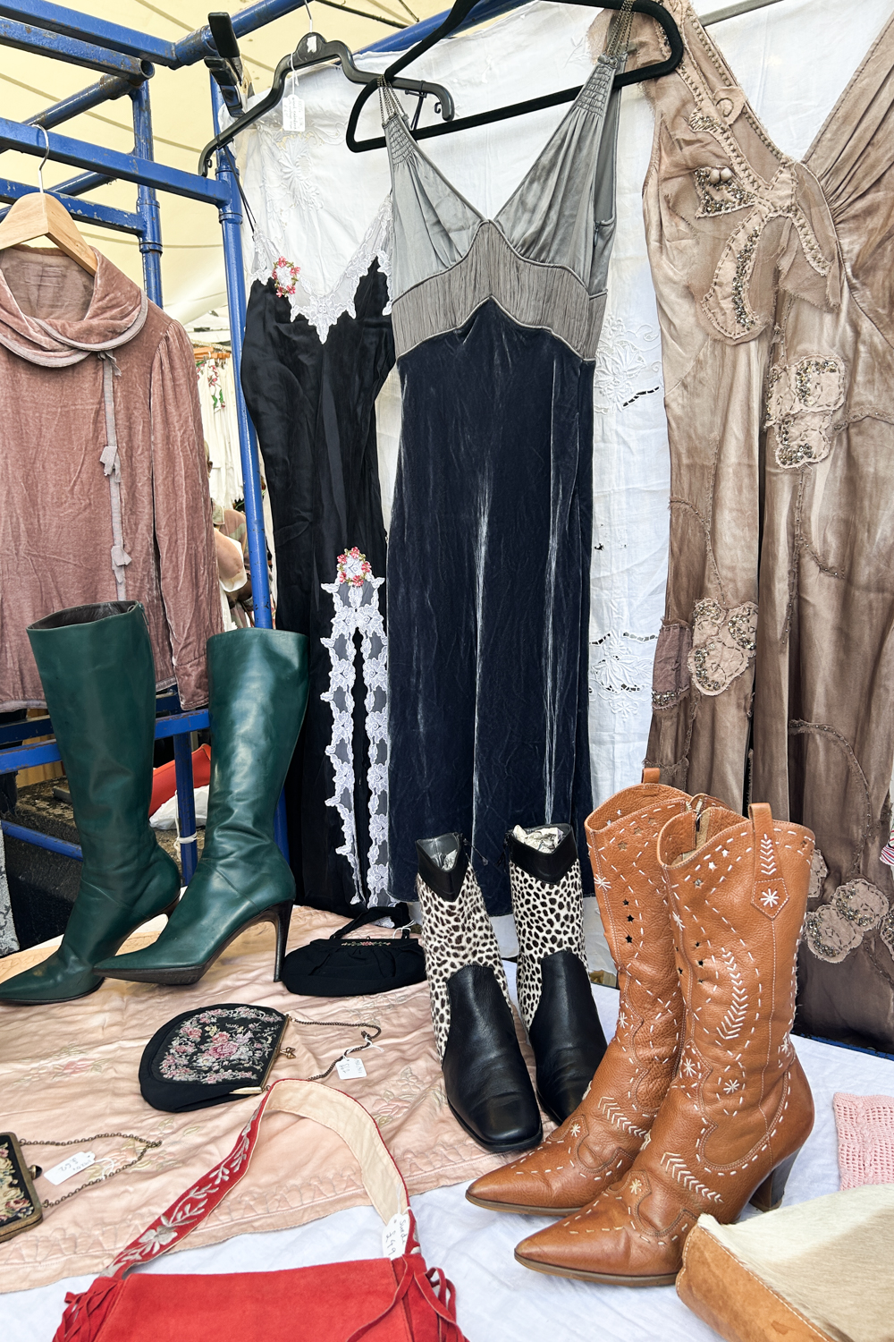 Vintage Clothing Market at Portobello Market