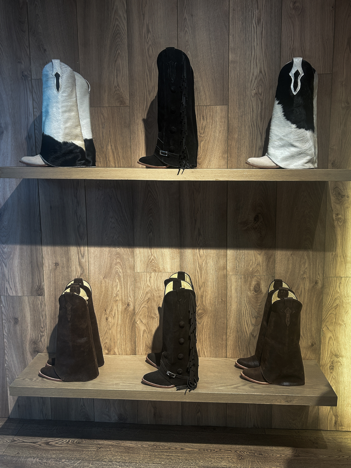 Cowboy boots at Lorena Saravia