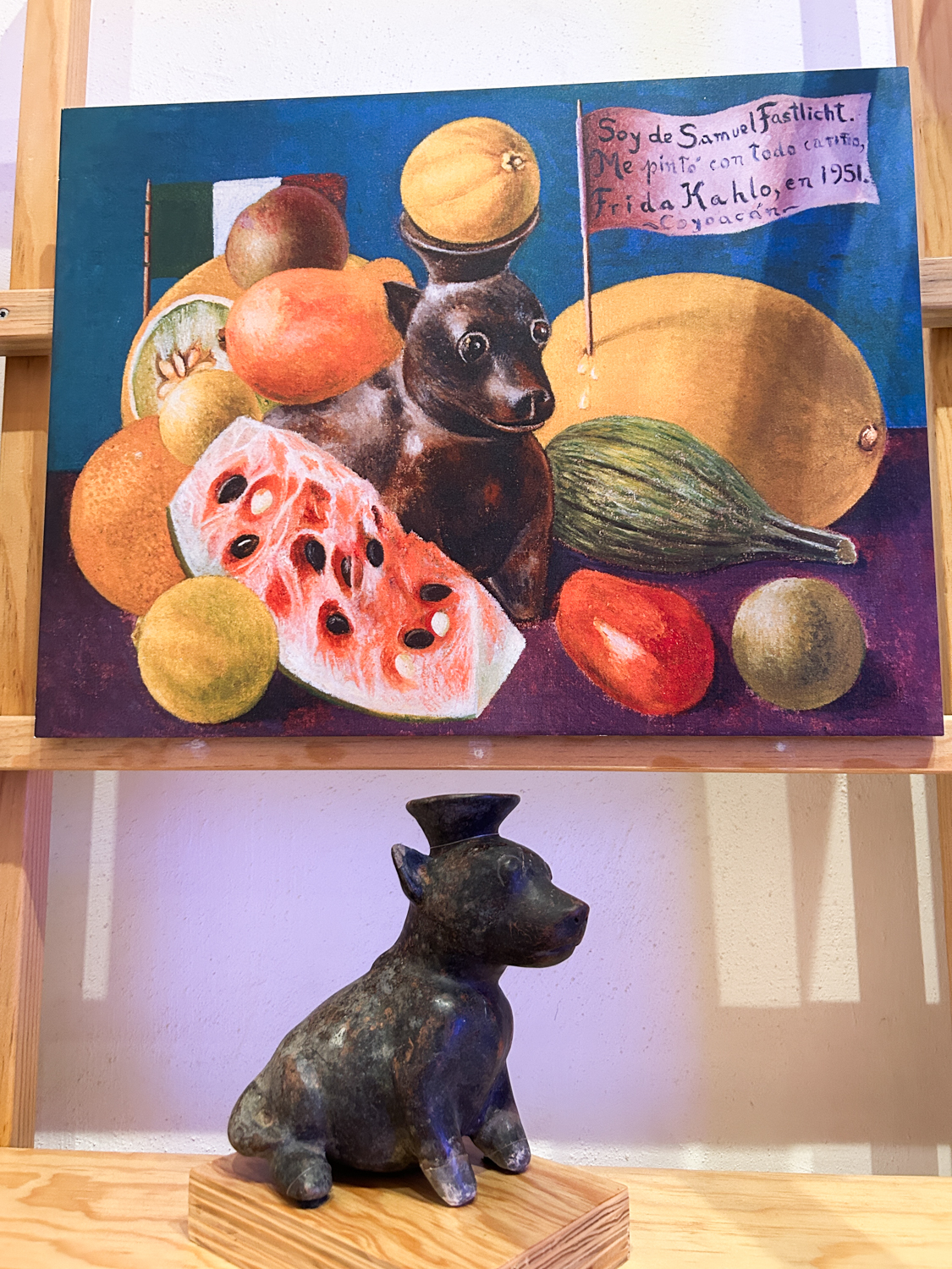 Still Life with Dog by Frida Kahlo