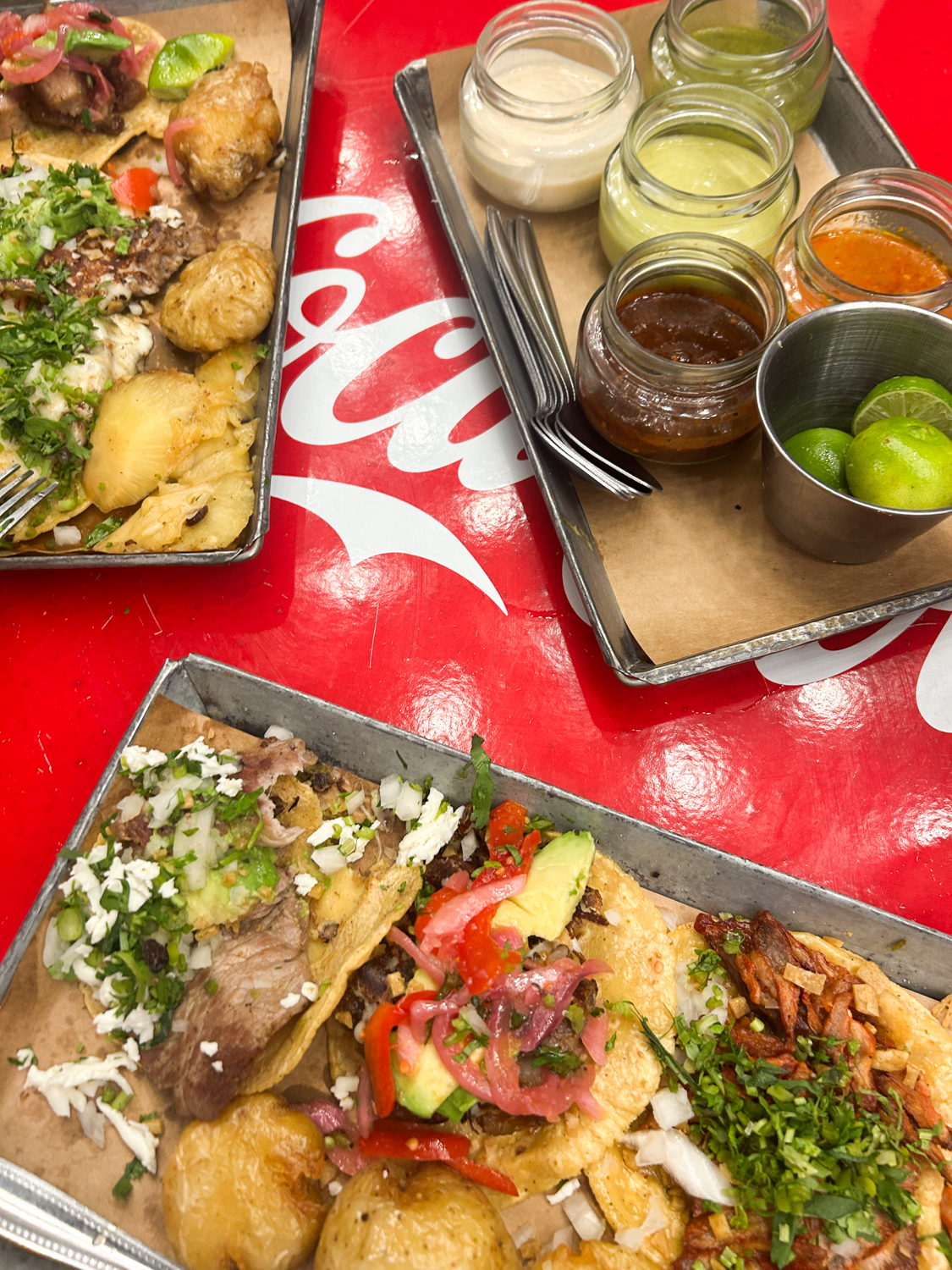 Tacos from Tacqueria Orinoco