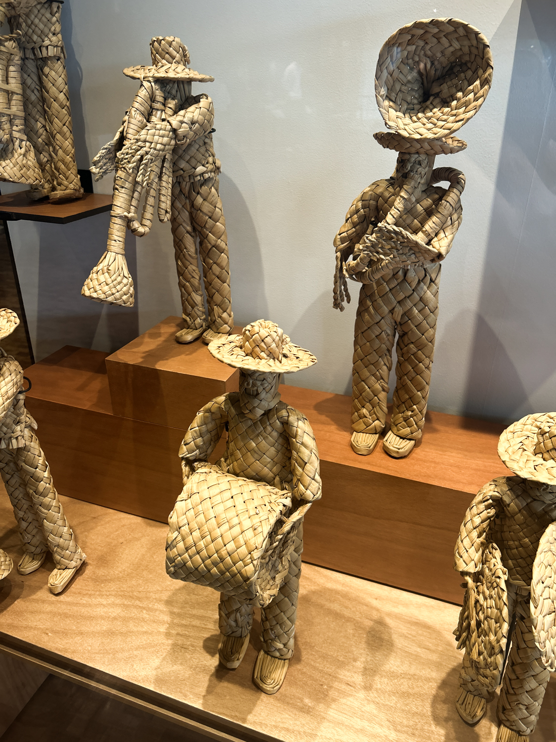 Traditional Mexican corn husk dolls