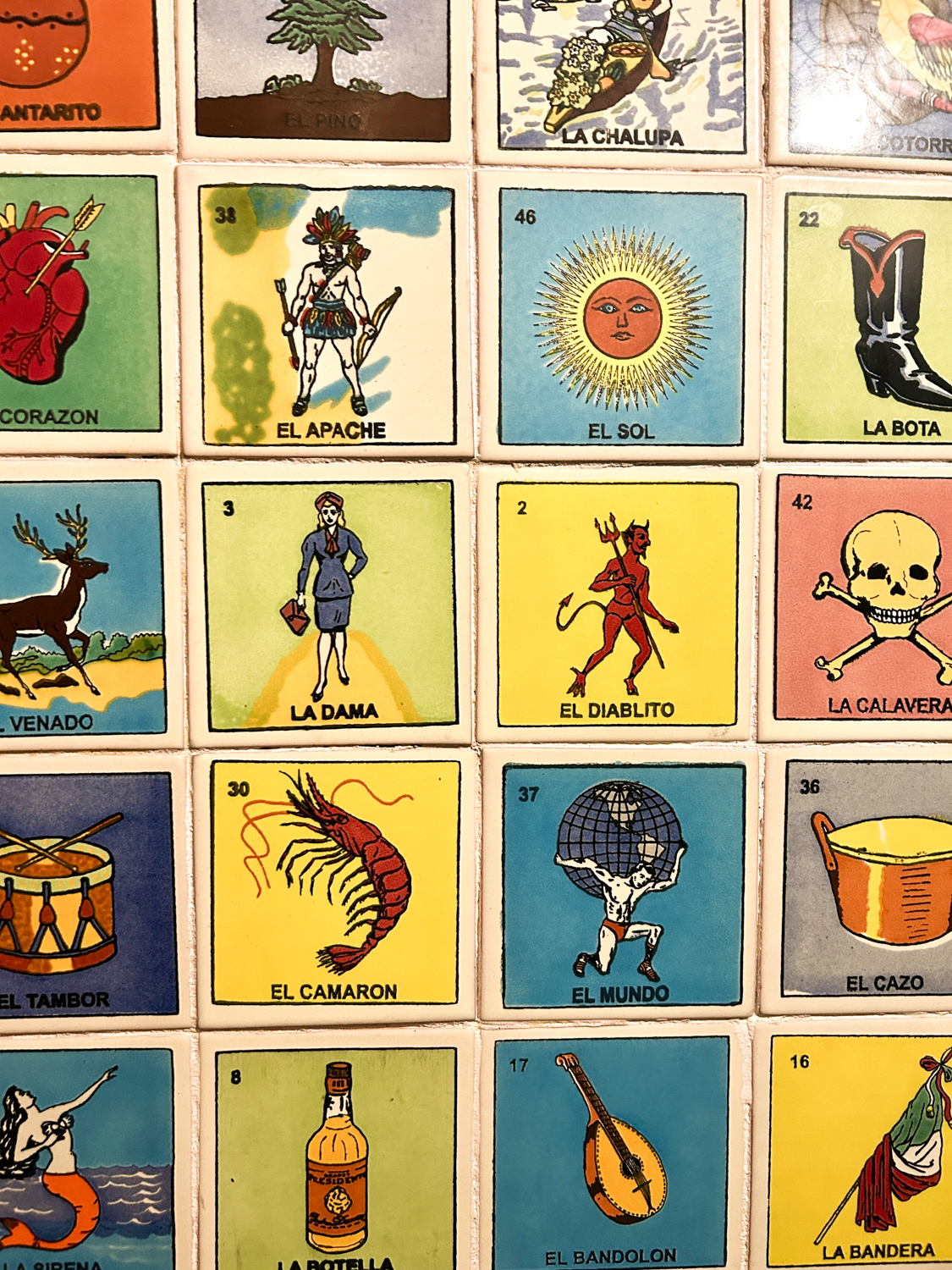Traditional Mexican tiles